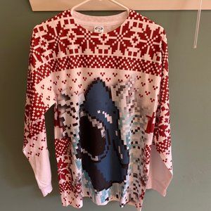 AnimalWorld Crewneck Long-Sleeve Shark Shirt